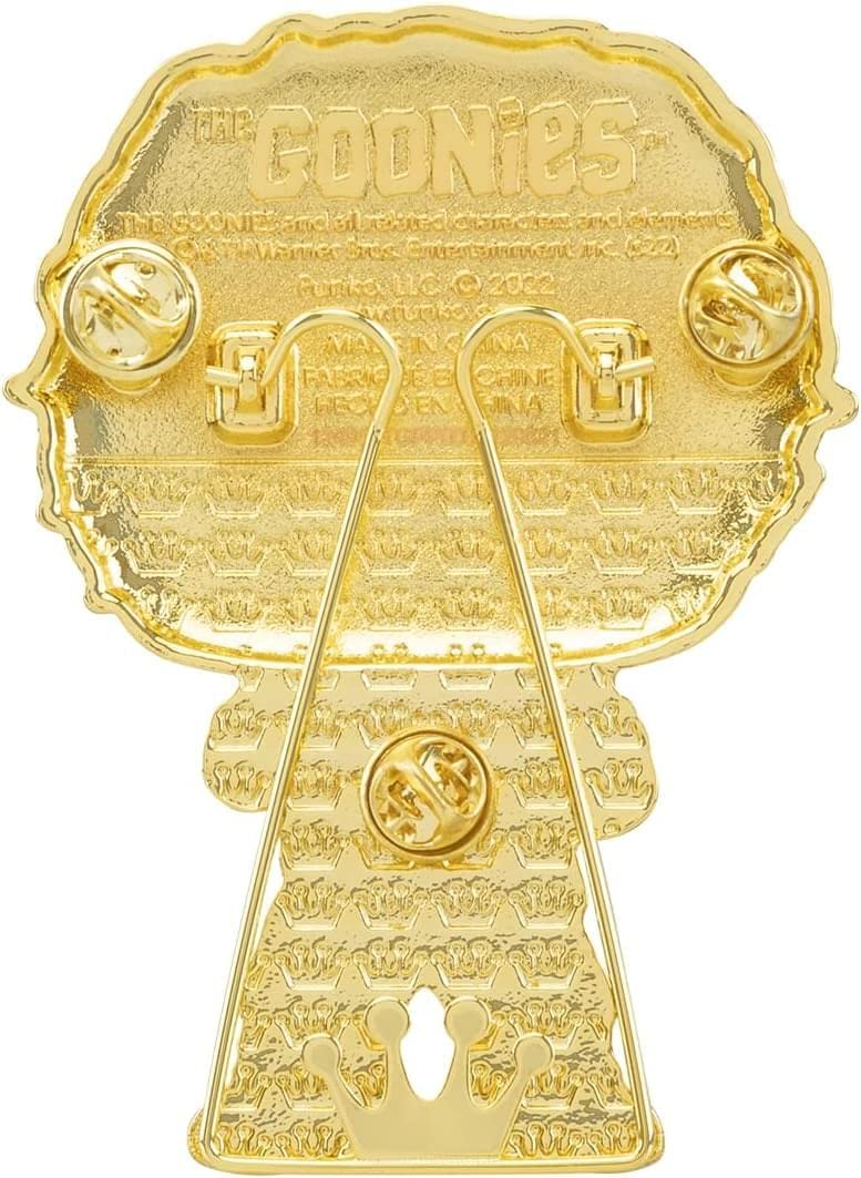 Loungefly Funko POP! Emaille Pin GOONIES: DATA – Sammler-Anstecknadel | Mit Kronenständer, Für Rucksack & Tasche