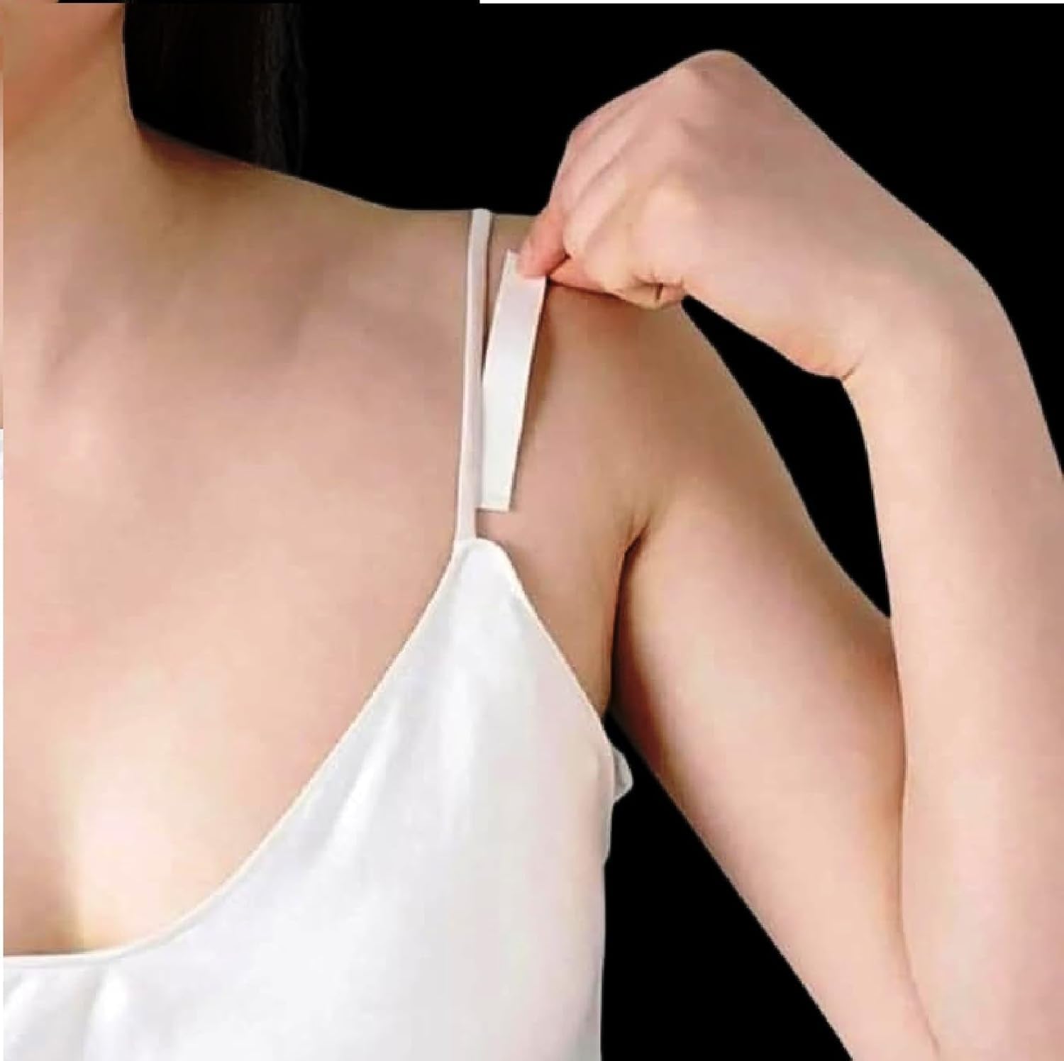 BBD kitchen shop 36 Strips Double Sided Tape for Fashion, Clothing and Body | All Day Strength Invisible Dress Tape for women | Gentle to stick on Skin and clothes | Transparent