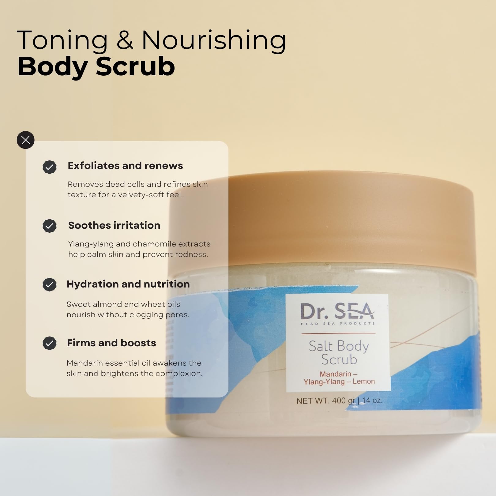 DR. SEA - Anti-Aging Night Face Cream - Retinol, Collagen & Hyaluronic Acid - Regeneration & Firmness - 50ml - Image 2