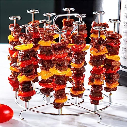 Cage para asado rotatorio de acero inoxidable miniatura 7