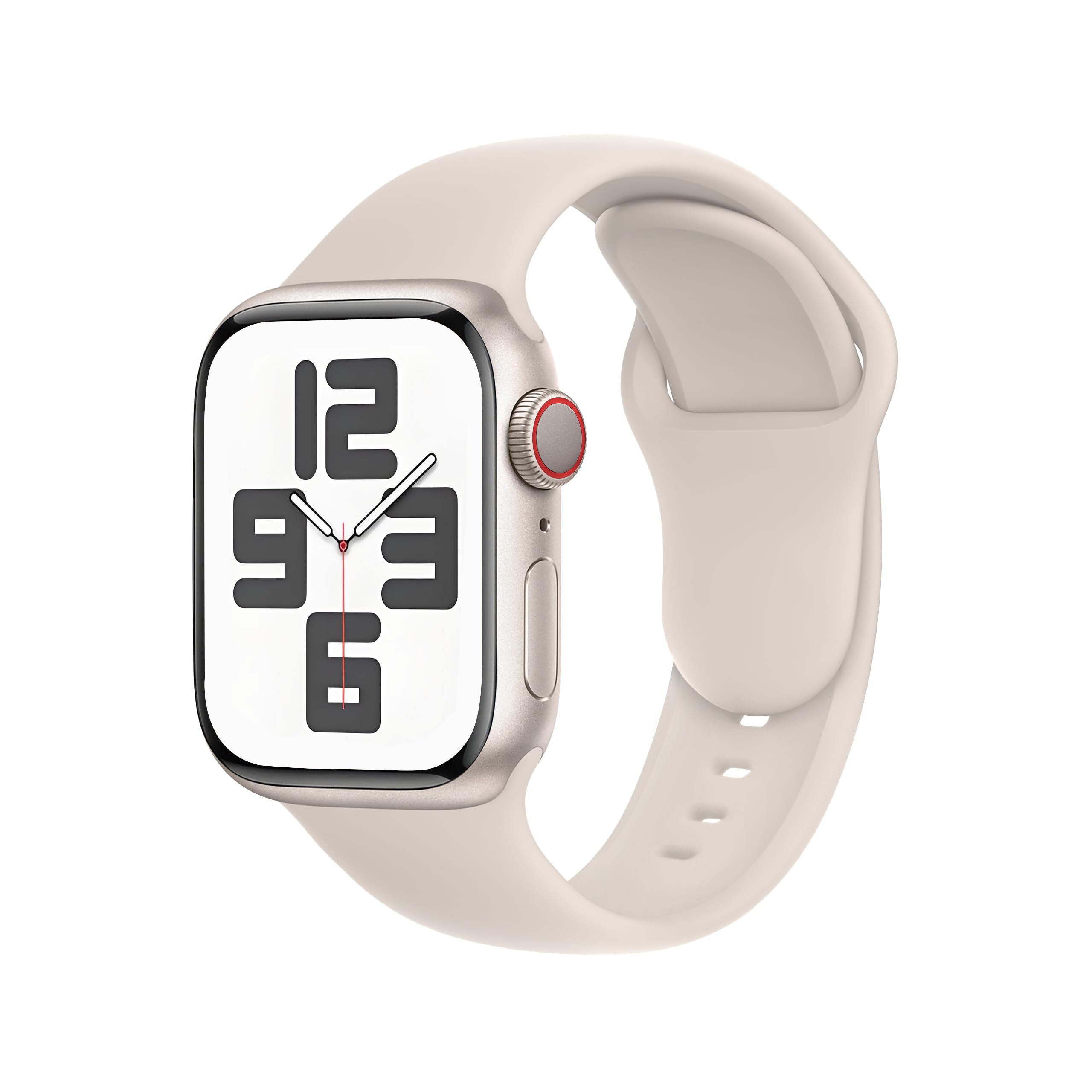 SRena SBC1 for Cinturino Apple Watch 38 40 41 42 44 45 46 mm,Ultra e Ultra 2,SE,Serie 7/8/9/10 - Compatibile con Tutti i Modelli,Luce Stellare