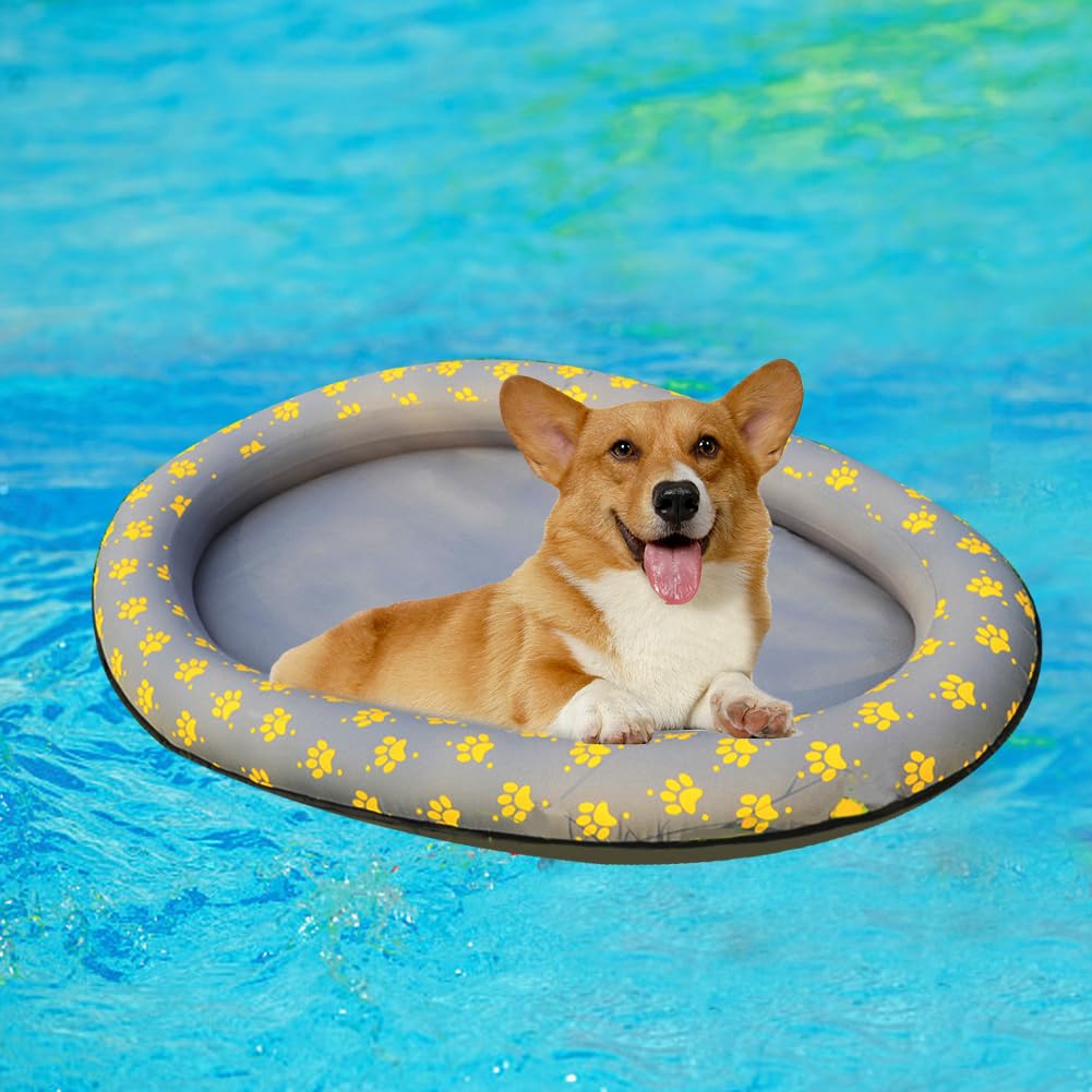 Radeau Flottant pour Animal de Compagnie – Jouet de Plage Gonflable pour