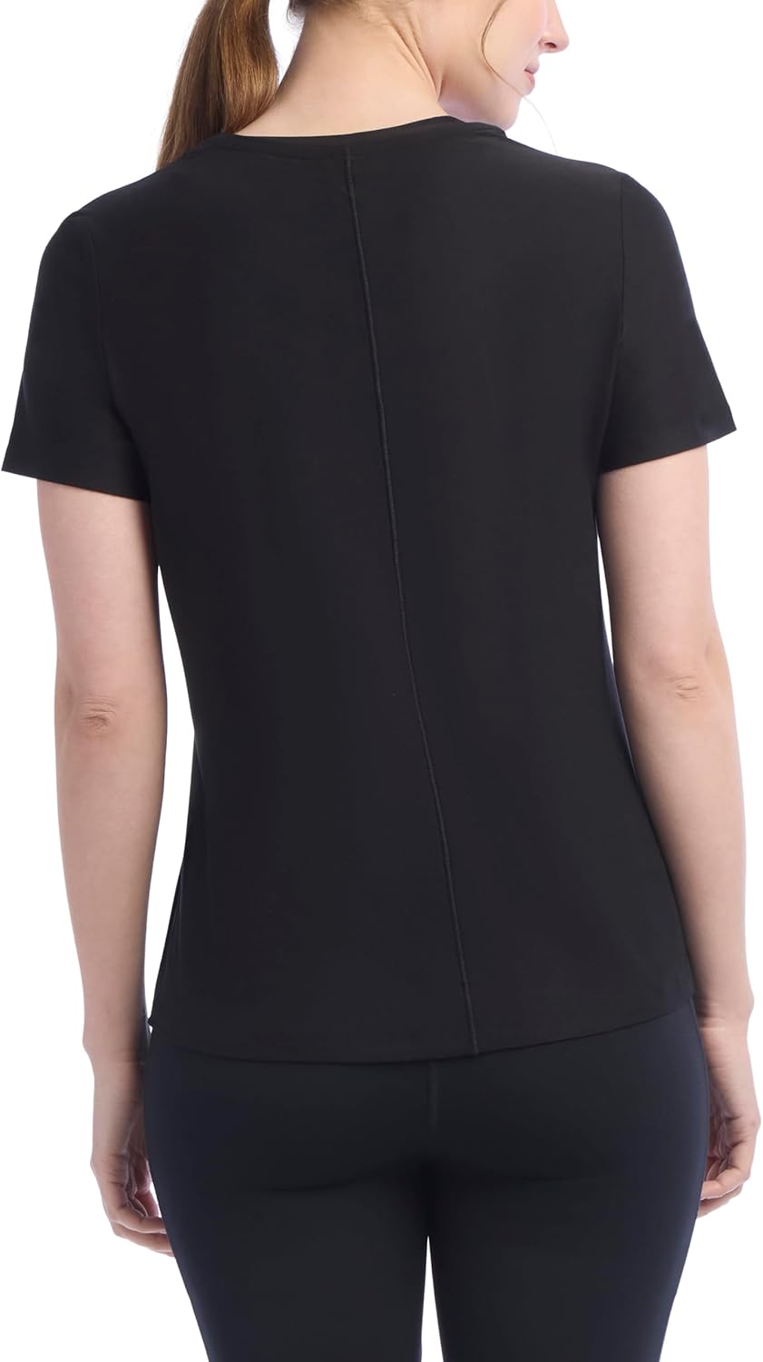 Jockey Womens 2 Pack Butter Soft Short Sleeve Active T-Shirt - Image 3