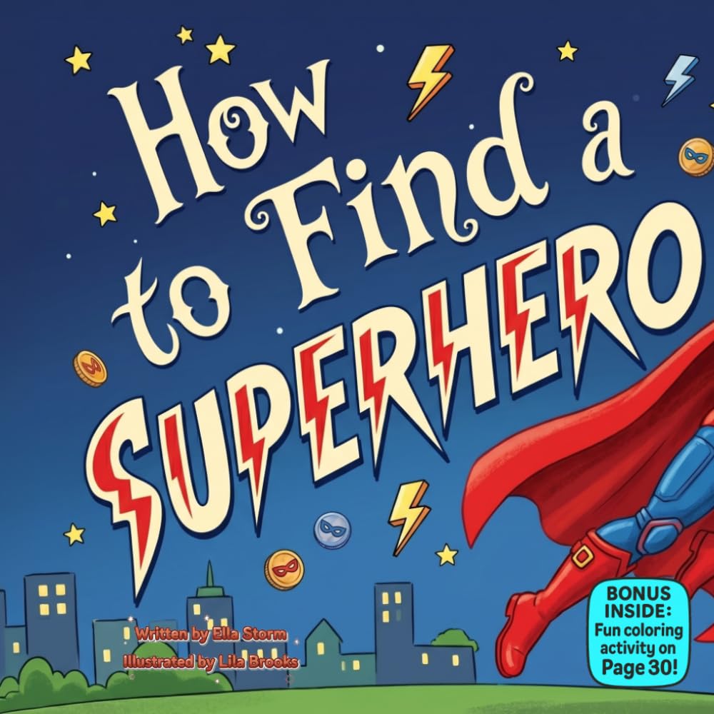 How to Find a Superhero: A Funny Rhyming Adventure About Kindness, Courage, and Everyday Heroes for Kids