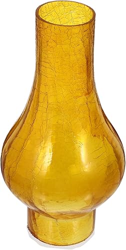 Miniatura 4 de OSALADI Lámpara de aceite para decoración del hogar, reemplazo de chimenea Pantalla de lámpara de vidrio de queroseno, pantalla de chimenea de