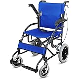 Premium+Wheelchair+with+The+Adjustable+Armrest+and+Foldable+Pedal+for+Extra+Comfort%2C+Black%2FRed%2FBlue%2CHand+Trolley