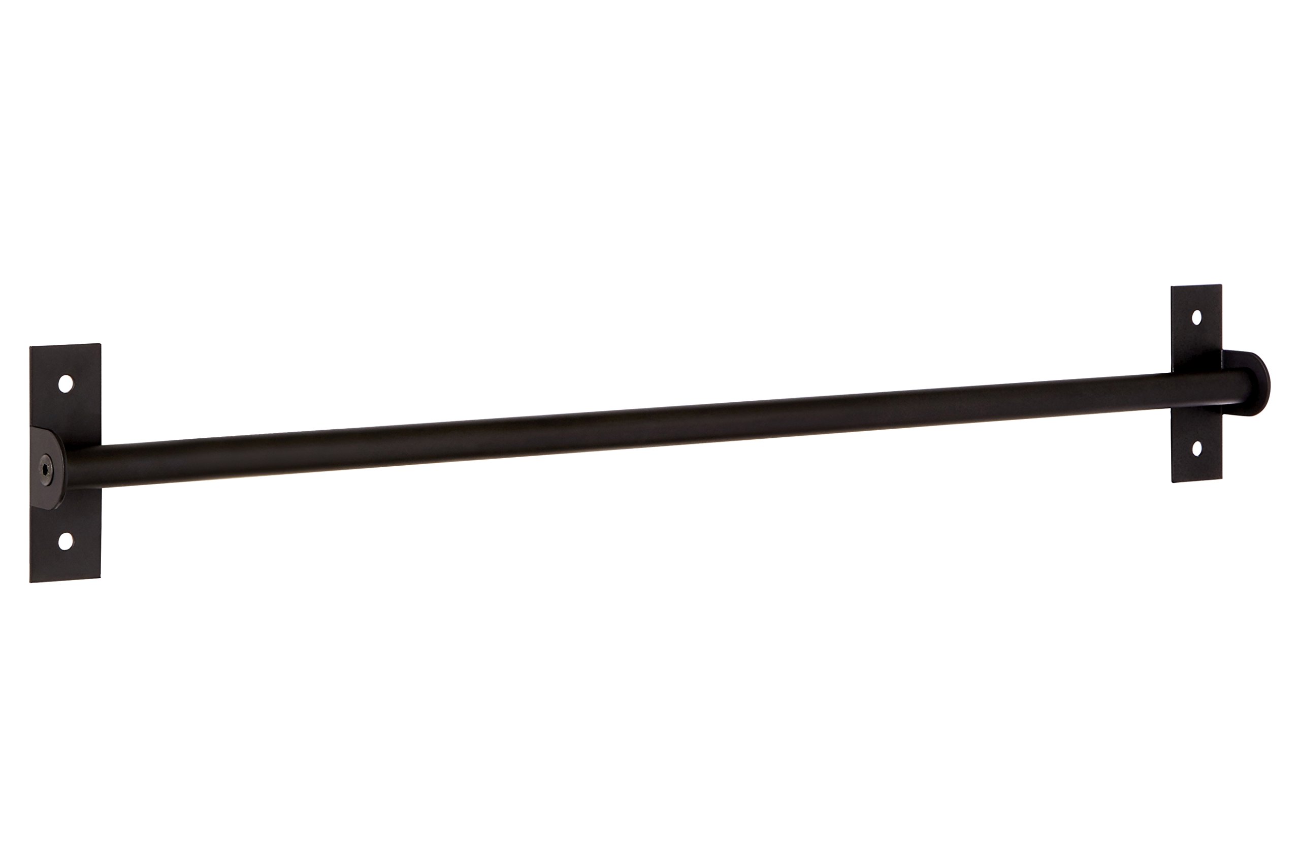 Premier Housewares Sorello Hanging Rail, Iron, Black, 4 x 60 x 9 cm