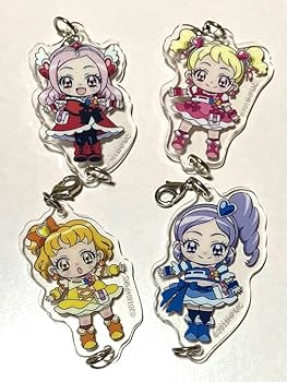 フレッシュプリキュア　アクリルチャーム6個セット フレッシュプリキュア アクリルチャーム6個セット