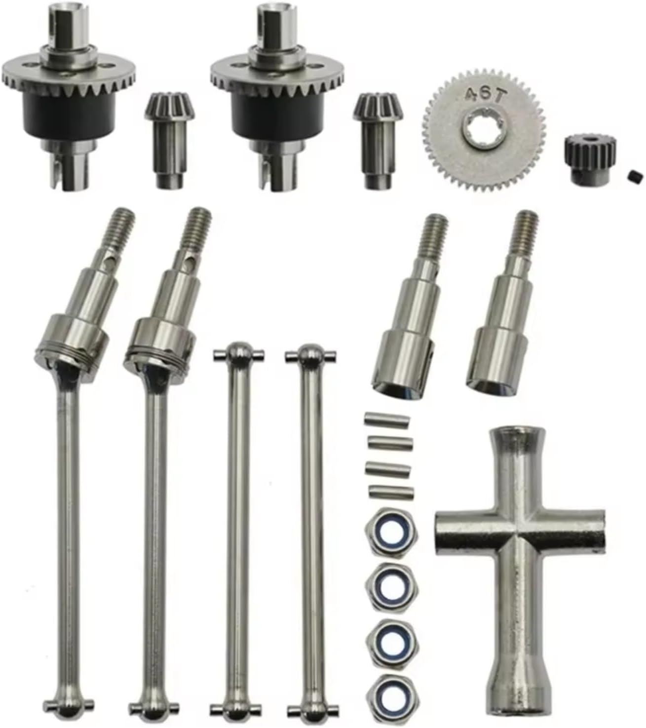 RC カー アクセサリー Compatible With SCY 16101 16102 16103 16201 16101 1/1