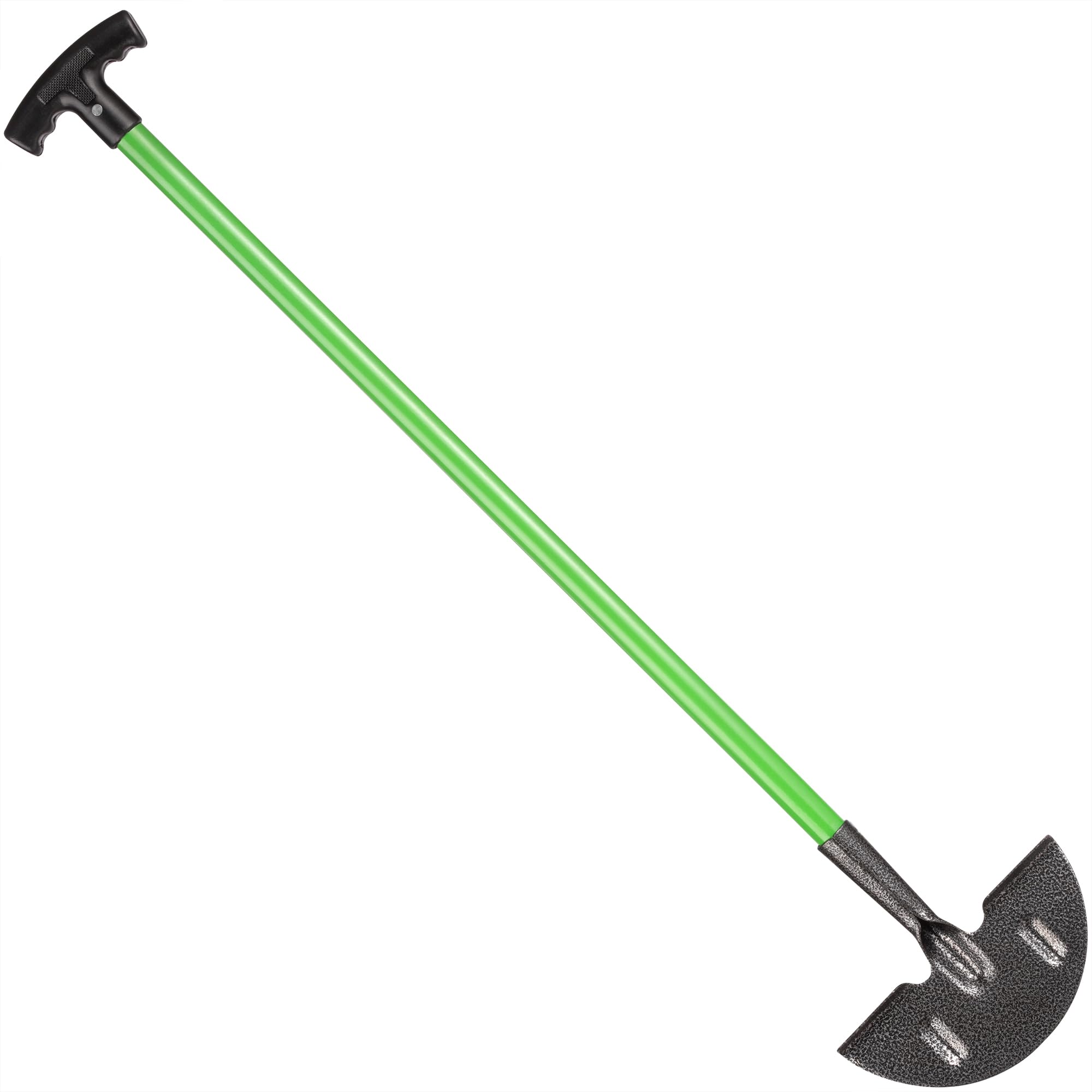 Hardys Garden Tools | Carbon Steel Lawn Edging Border Cutter & Garden Edging Tool | Half Moon Lawn Edger & Edge Trimmer with Head Step | T Handle 91cm