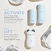 NuFACE FDA Cleared Effective Lip & Eye Attachment for TRINITY+ Microcurrent Facial Device - At Home Eye & Smile Lines Treatment to Tighten Hard-to-Reach Areas Around Mouth and Eyes