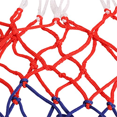 Neaer Standard Nylon Thread Sports Basketball Hoop Mesh Net Backboard Rim Ball Pum 12 Loops #TOP5