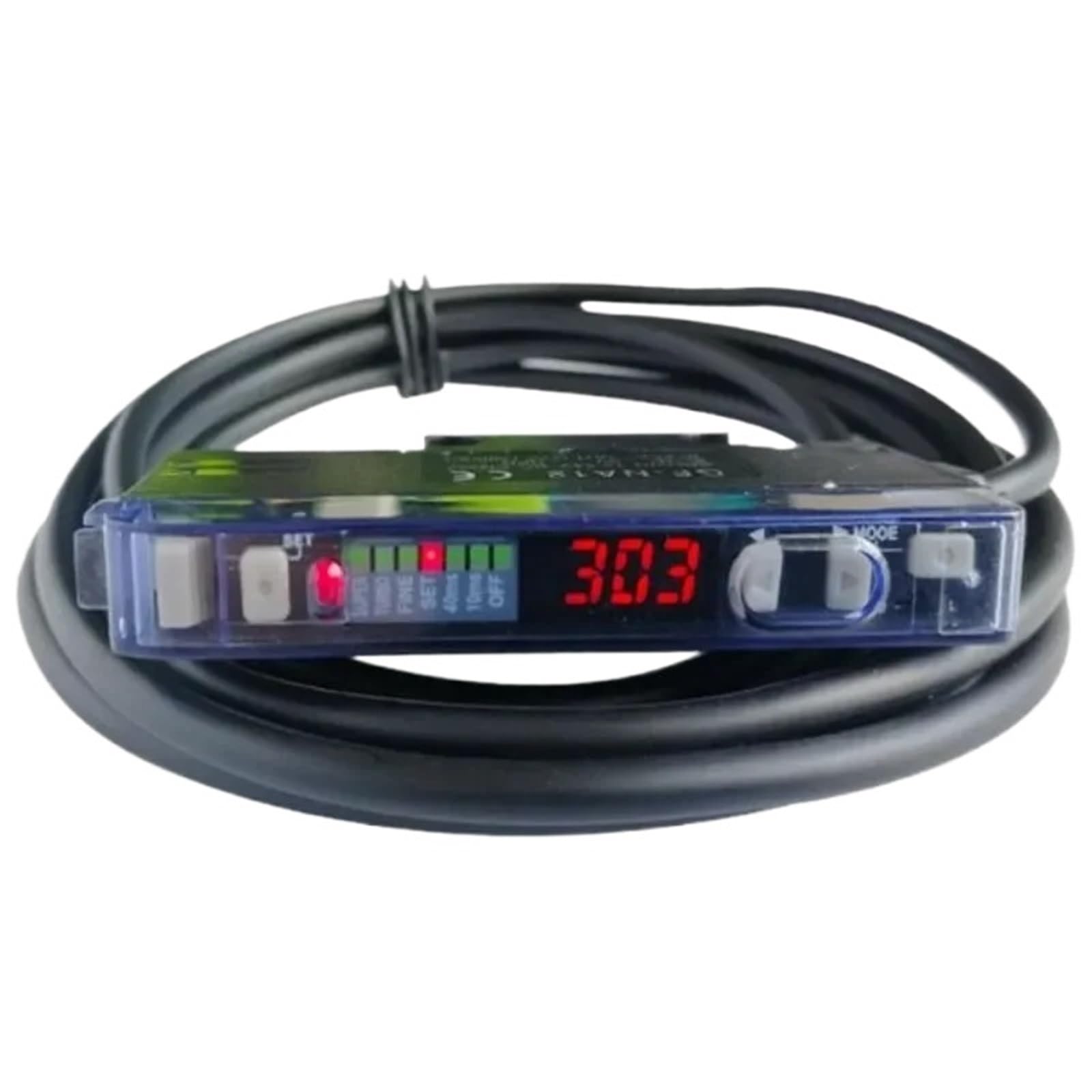 KXIWLUFV 1pcs E3X GF-NA11 Fiber Optic Amplifier FS-V11 Sensor Diffuse Reflection Induction Optoelectronic(GF-NA11 NPN)