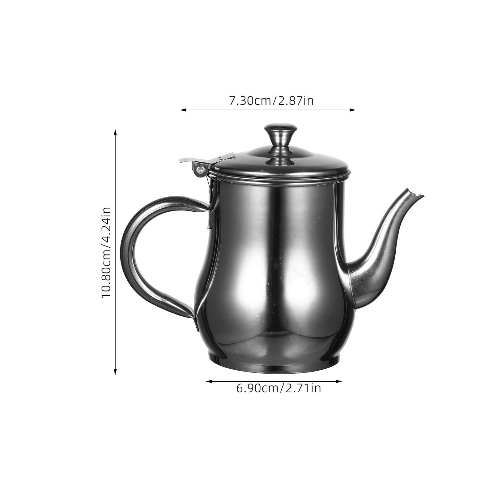 Aceitera con Filtro de Acero Inoxidable 18oz para Cocina