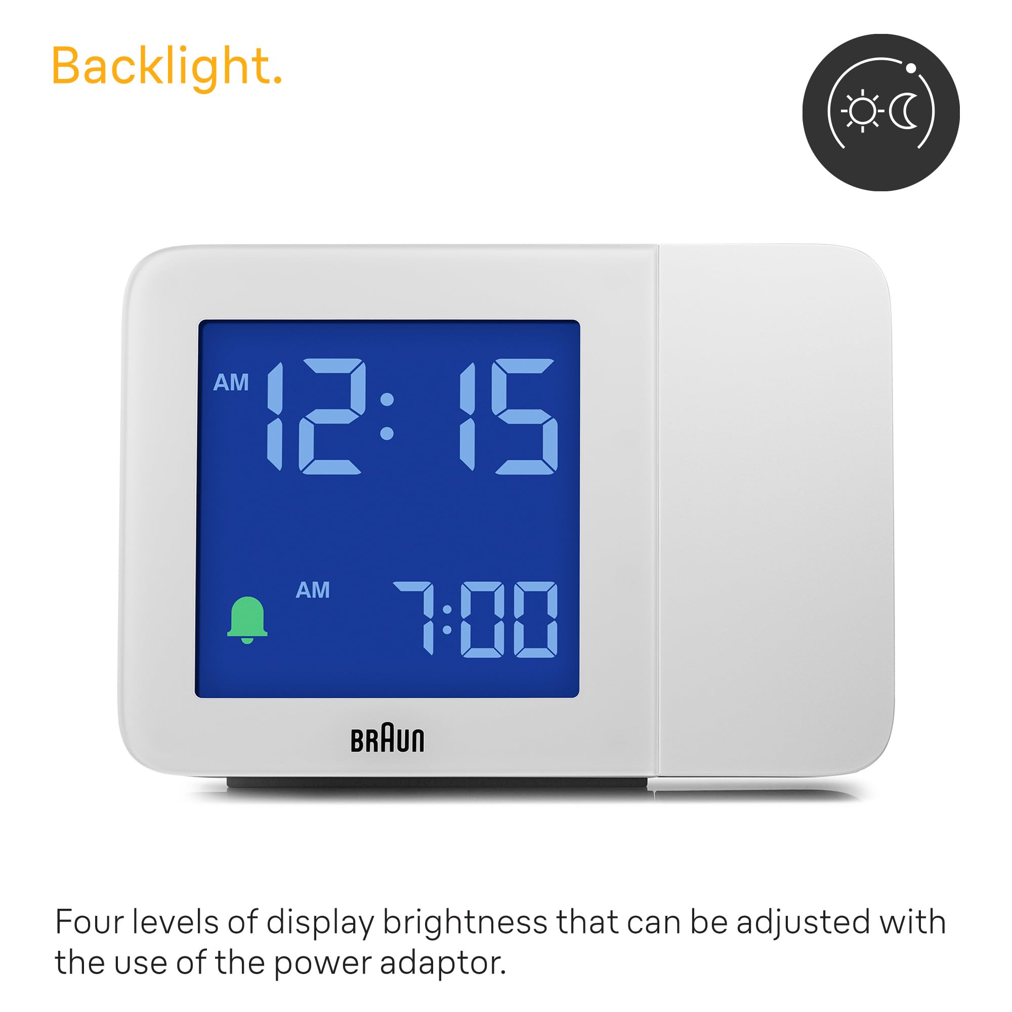 Braun BC15WUK Projection Alarm Clock