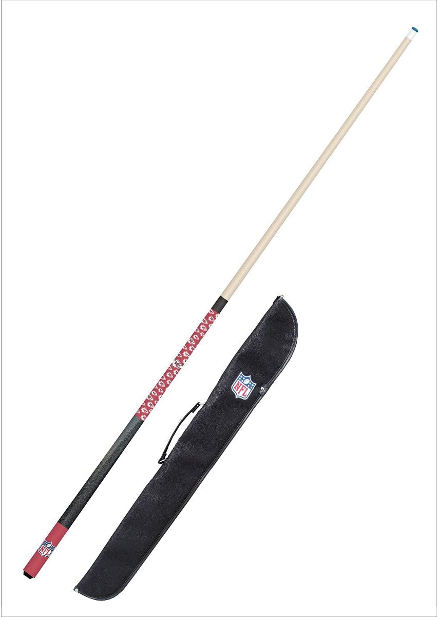 Imperial Officially Licensed NFL 57-Inch 2-Piece Billiard/Pool Cue with Soft Case