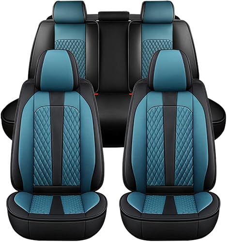 Miniatura 8 de rasiarpio Fundas de asiento de automóvil para Volvo XC90 2003-2019, juego de fundas de asiento delantero y trasero, de piel sintética, cojines de