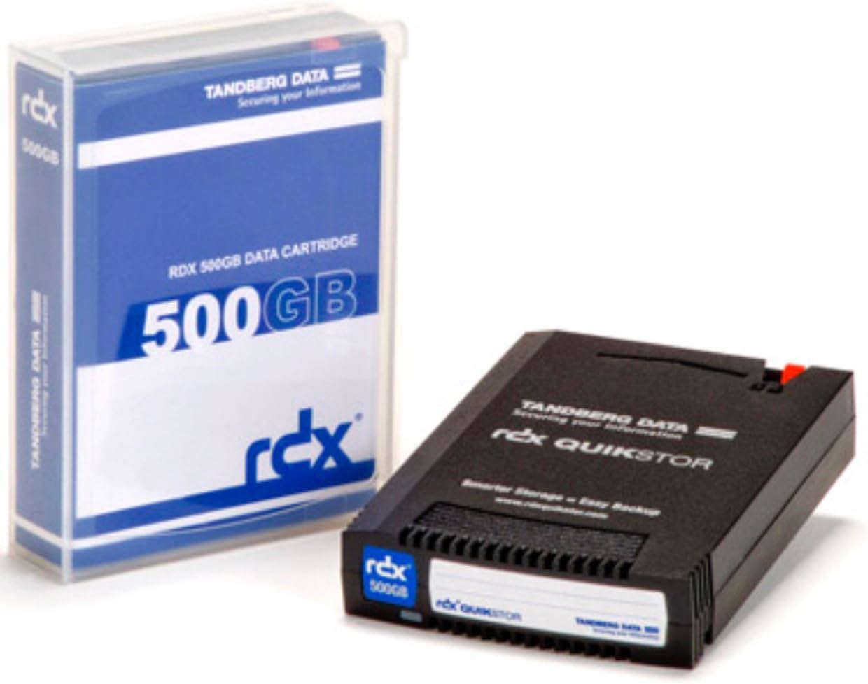 Tandberg 8541-RDX 500GB Cartridge (Single) Data (8541-RDX) Hard Drive Quikstor Pack