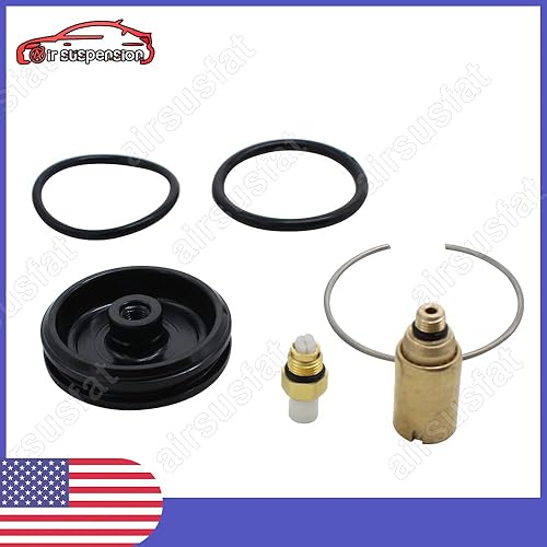 Miniatura 5 de Juego de 2 kits de válvula de presión risidual de suspensión neumática para Jeep Grand Cherokee WK2 Kit de reparación de puntal de choque de