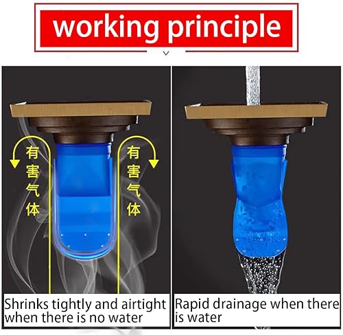 Miniatura 3 de Válvula unidireccional ajustable de silicona para fregadero, tubo de drenaje para tuberías en inodoro, baño, cocina