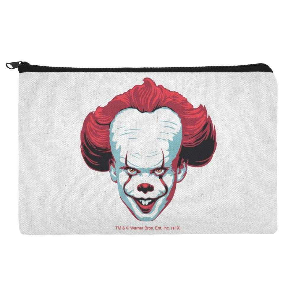 IT Pennywise Come Home Pencil Pen Organizer Zipper Pouch Case