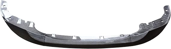 NINTE Front Lip for 2021-2025 BMW New 4 Series Coupe G22 420i 430i 420d M440i, ABS Painted Carbon Fiber Style M Sport - 3pcs