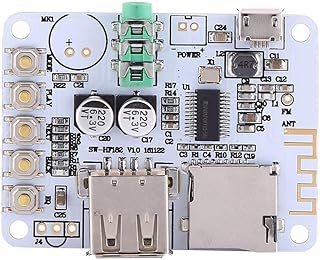 New Audio Receiver, Microphone Amplifier Board, Amplifier Boards Amplifier USB Tf Fm Mp3 Decoder Wma Wav Flac Player #1 (#2)