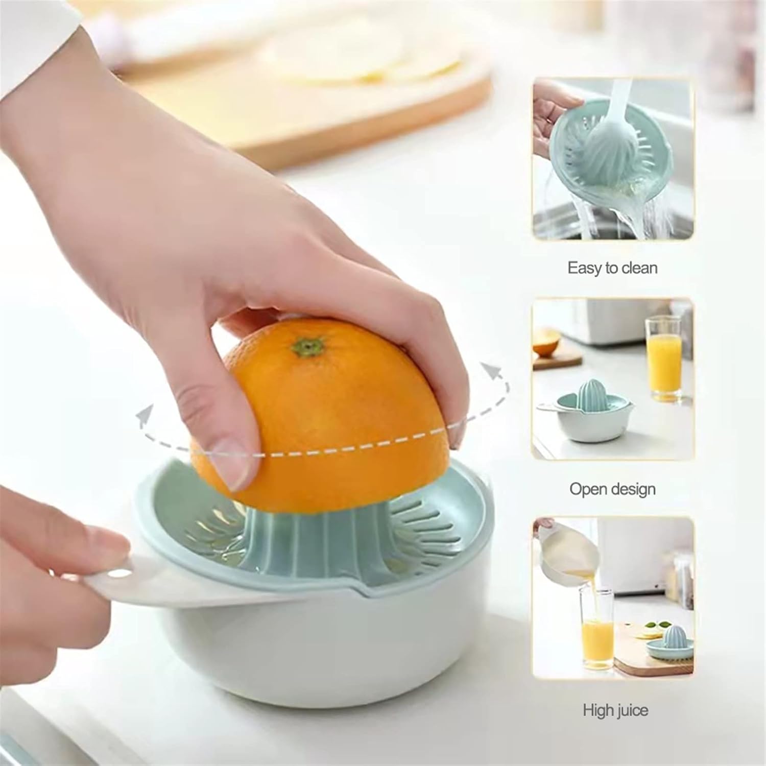 Mandolines Manual Portable Citrus Juicer Kitchen Tools Plastic Orange Lemon Squeezer Multifunction Fruit Machine Accessories