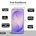 POPIO Military-Grade Gorilla Tempered Glass Compatible For Samsung Galaxy S26 Ultra | 9H Hardness, Edge-to-Edge, Bubble-Free. gallery image