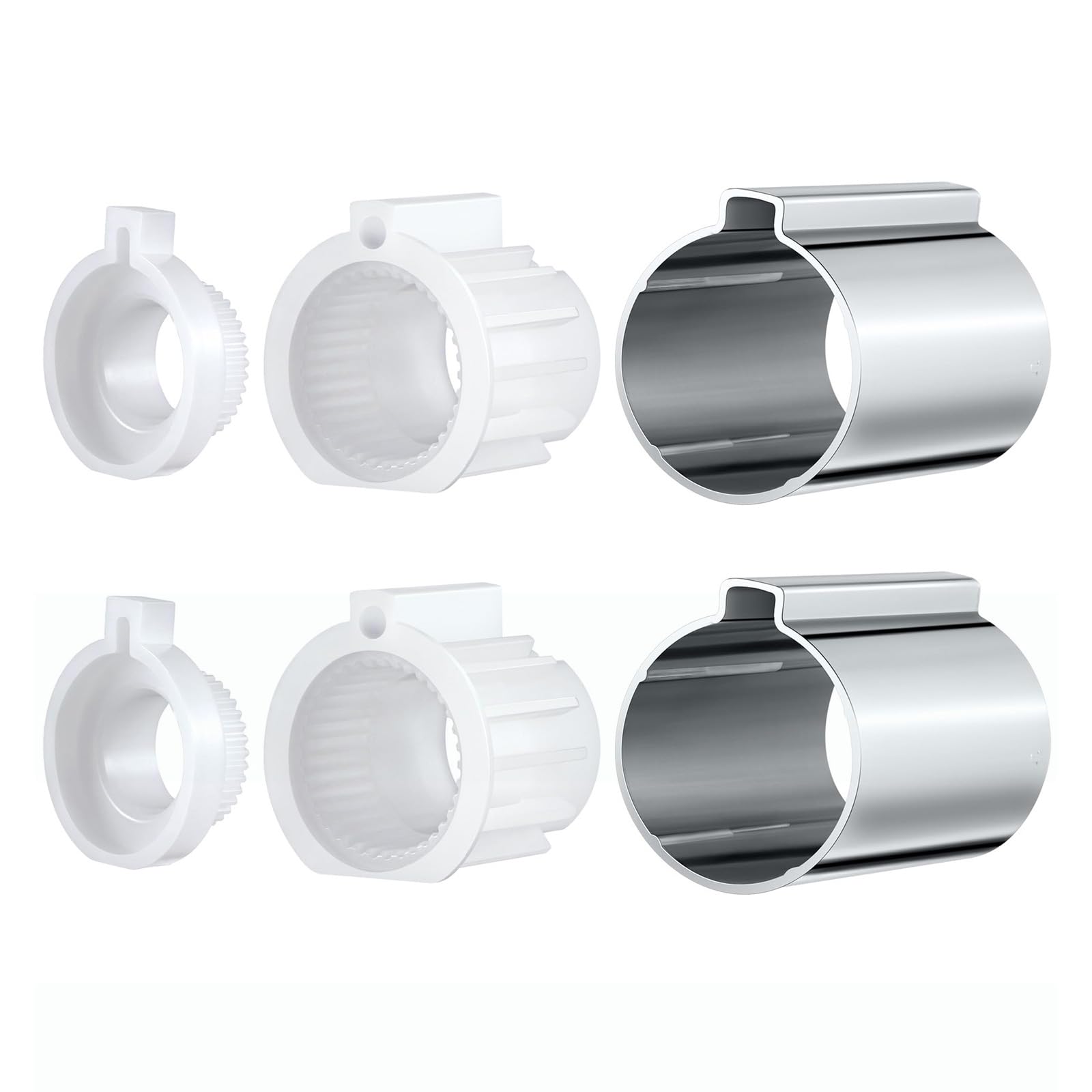 Hdoytxxm Multicolor 2Pcs Sturdy Replacement Stop Tube And Temperature Limit Set For Moens Posi Temped Tub Shower Faucet Valves Chromes Moens Posi Temped Replacement