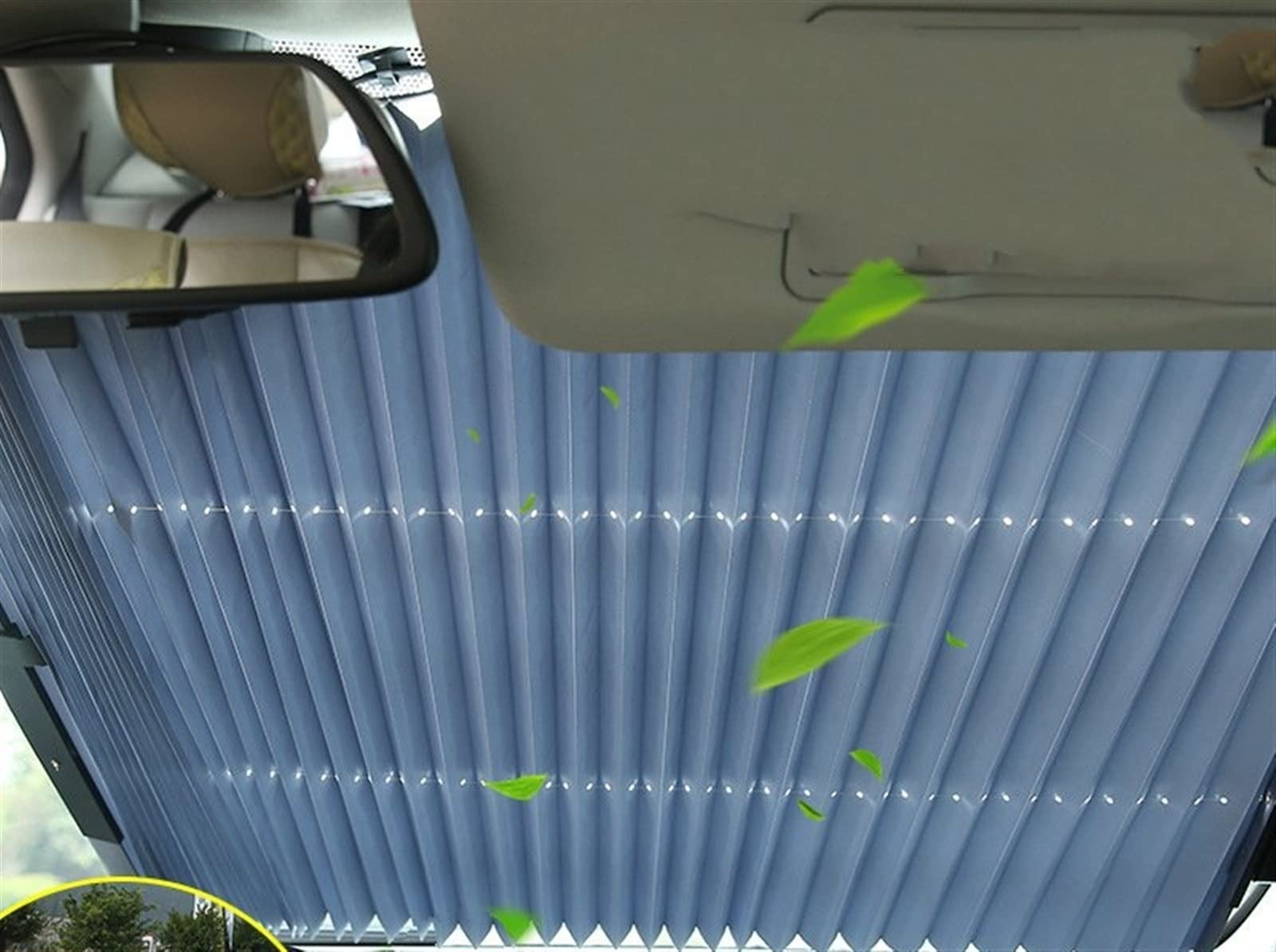 Parasole Auto Parabrezza Anteriore Finestra Parasole Lunotto Posteriore Protezione UV Copertura Paralume Per Auto Per Camion Tendine Parasole Auto (Misurare : 80cm Front)