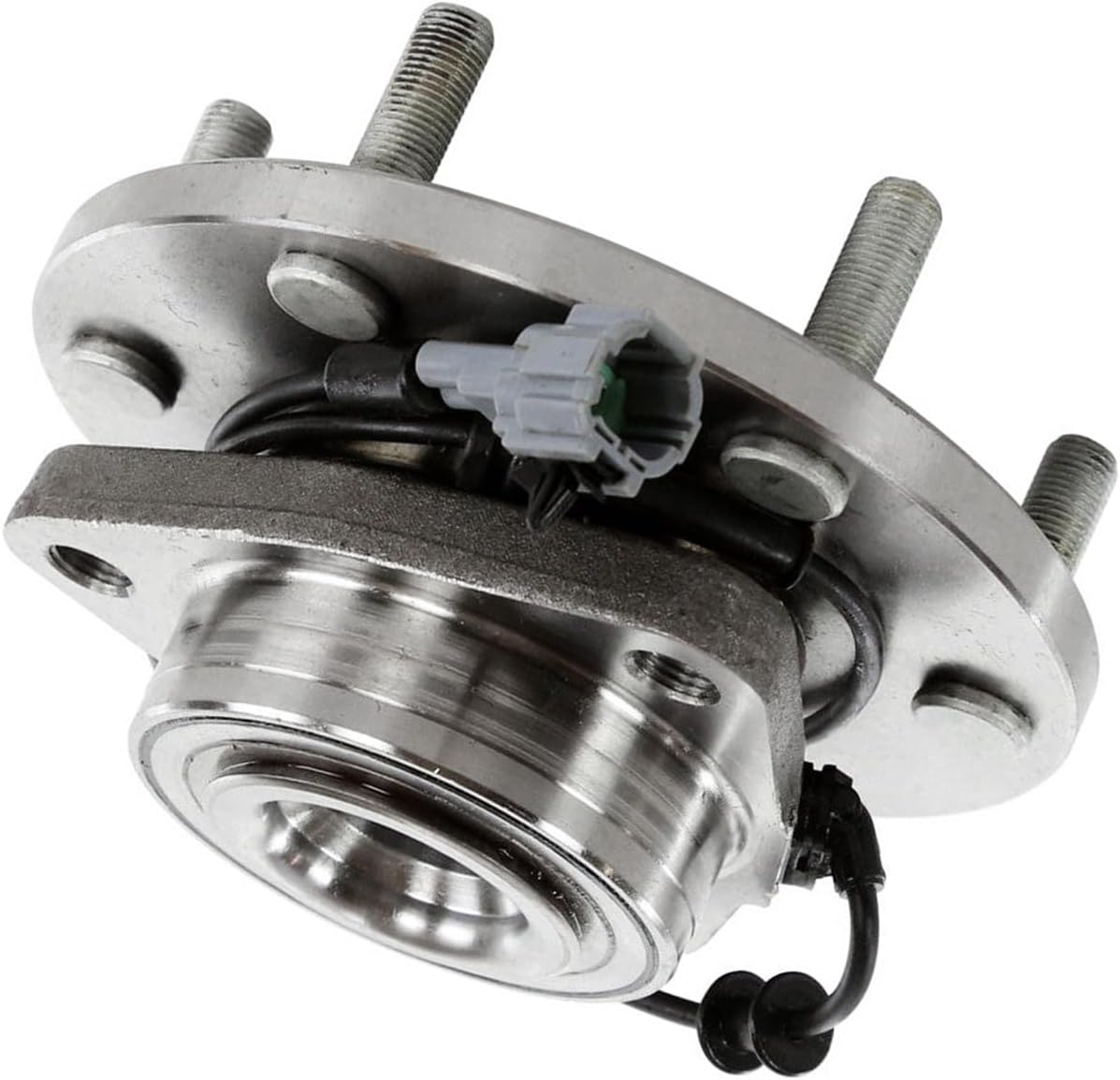 Detroit Axle - 5.6L Front Wheel Bearing Hub for 08-12 Nissan TITAN Armada 08-10 Infiniti QX56, 2008 2009 2010 2011 2012 Wheel Bearing and Hub Assembly Replacement