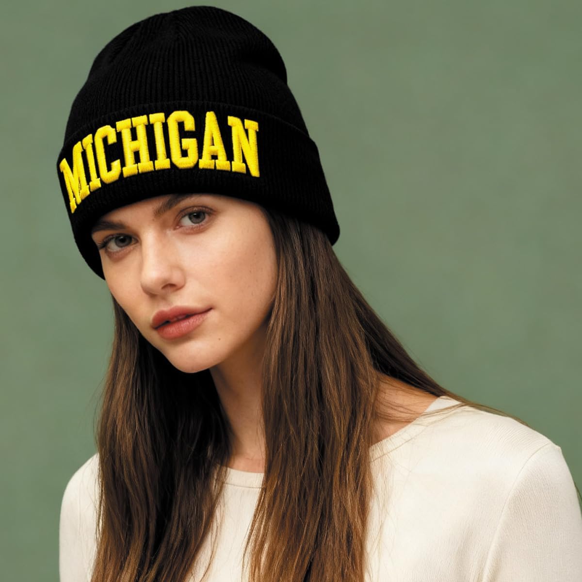 Beanie for Men and Women, Cuffed Hat Sport Fans Gift for Men Women Kids - Image 5