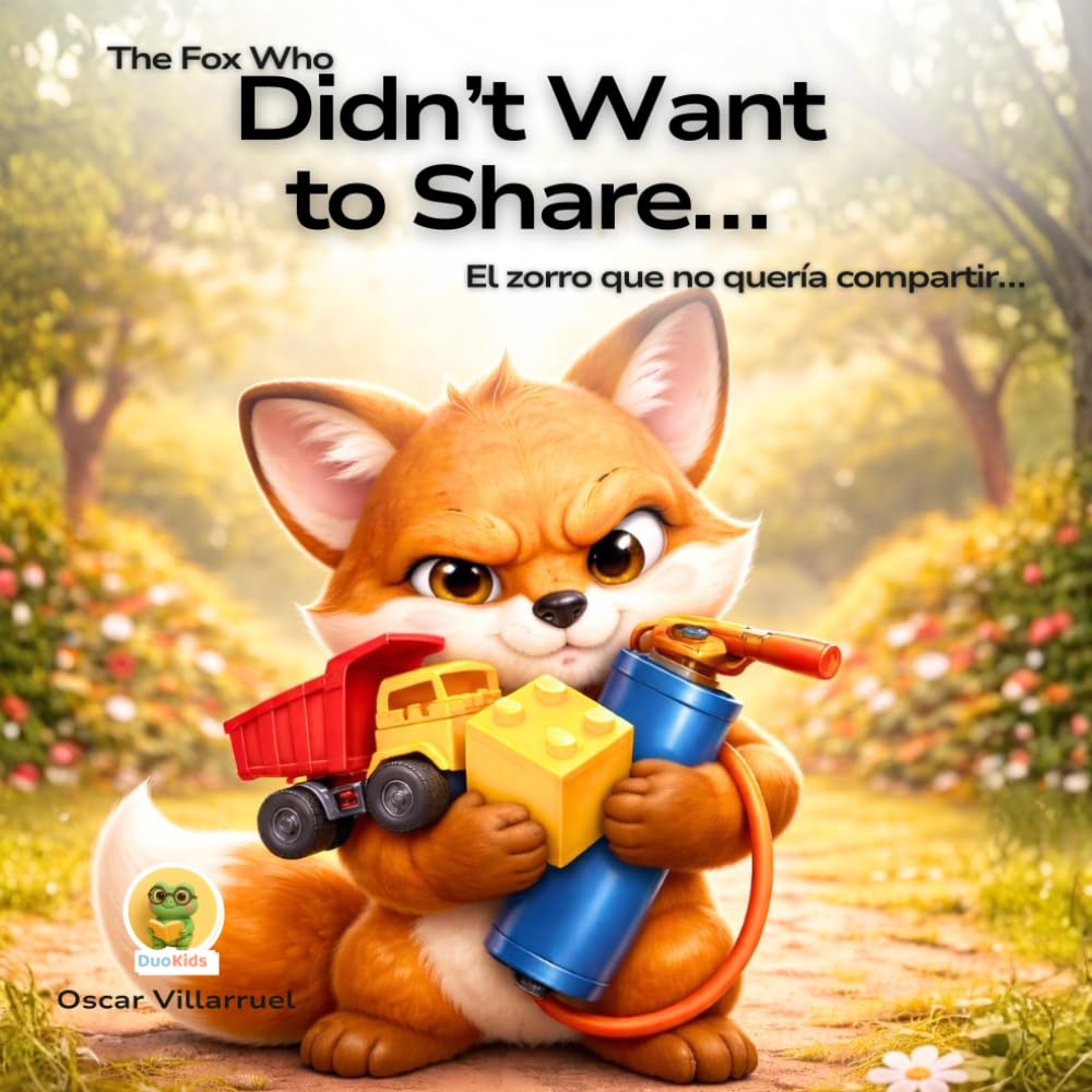 The Fox Who Didn’t Want to Share… Until He Learned How - DUOKIDS: El zorro que no quería compartir… hasta que aprendió a hacerlo - A Bilingual Story ... – Animal adventures and core values series)