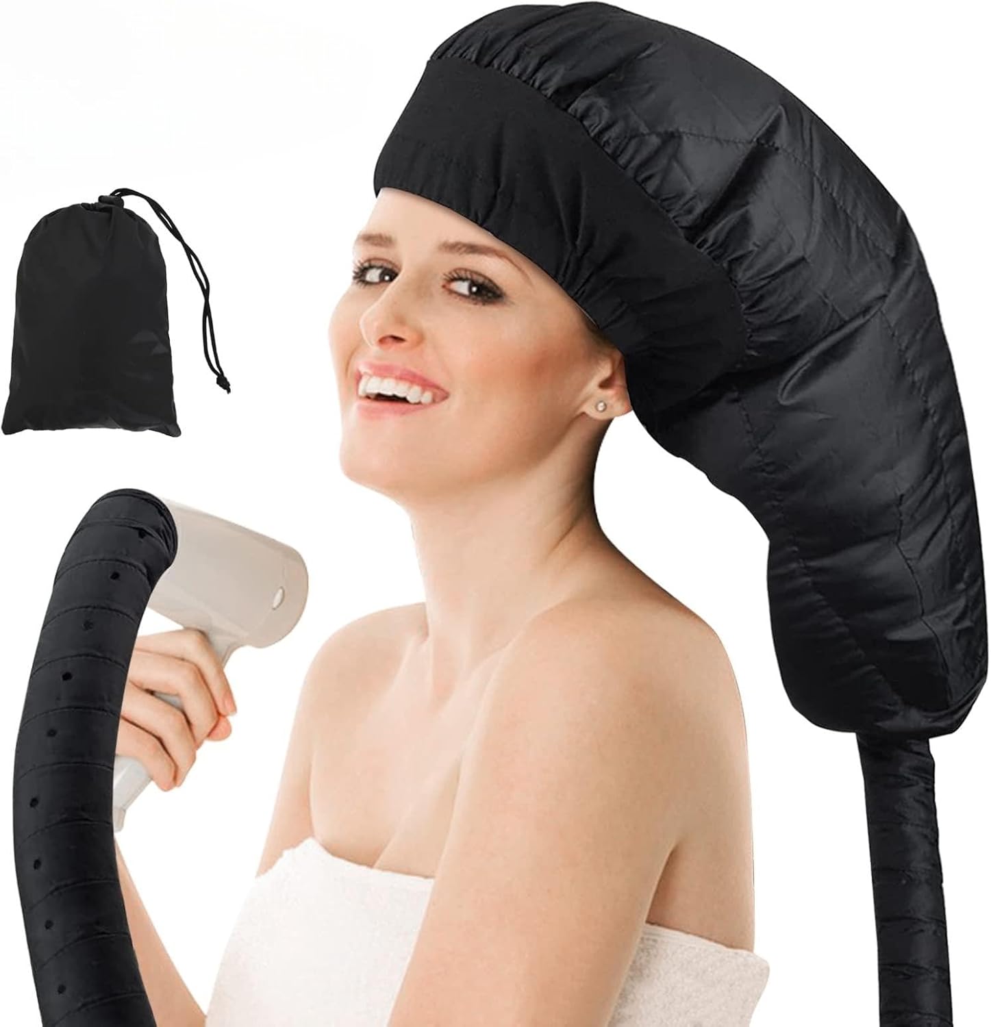 Hadio Ultimate Hood Hair Dryer Adjustable Satin Diffuser Drying