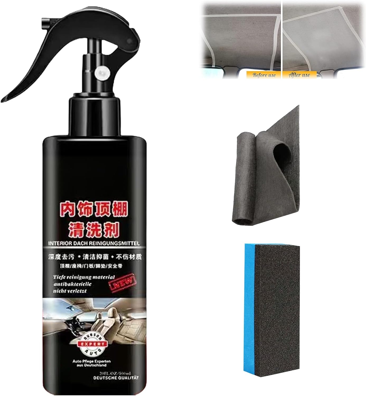 YAMIELO Car Detailing Headliner Cleaner, 250/500ml Car