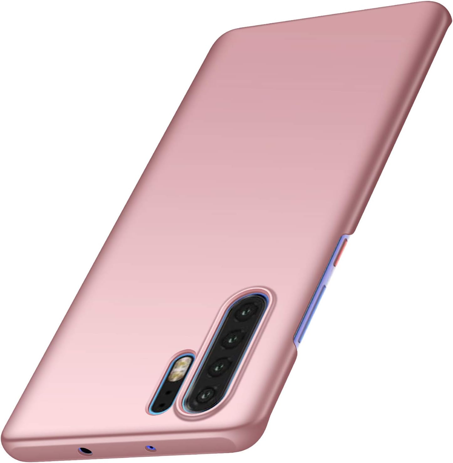 Avalri Compatible for Huawei P30 Pro Case, Minimalistic Ultra Thin Hard Case PC Material Slim Protection Cover for Huawei P30 Pro (Smooth Rose Gold)