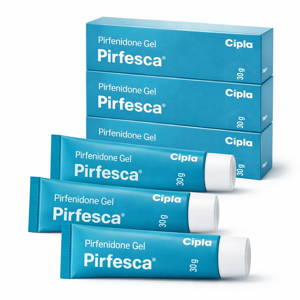 Pirfesca Scar Care Gel 30gm – Advanced Scar Treatment for Smooth & Healthy Skin | For Hypertrophic & Keloid Scars | Anti-Fibrotic & Hydrating Formula (Pack of 3)-image-42