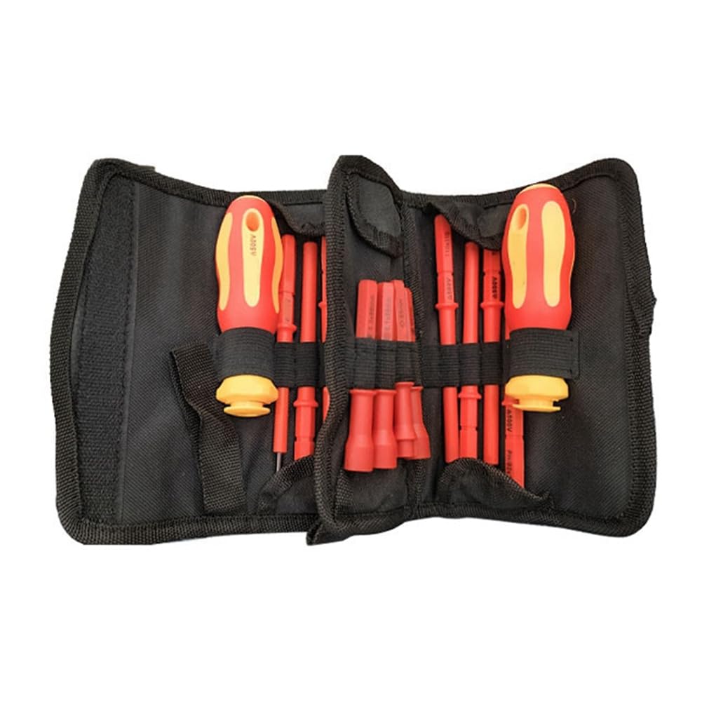 Cenei As Shown Insulated Screwdriver Set Magnetic Replaceable Screwdriver Household Insulated Screwdriver