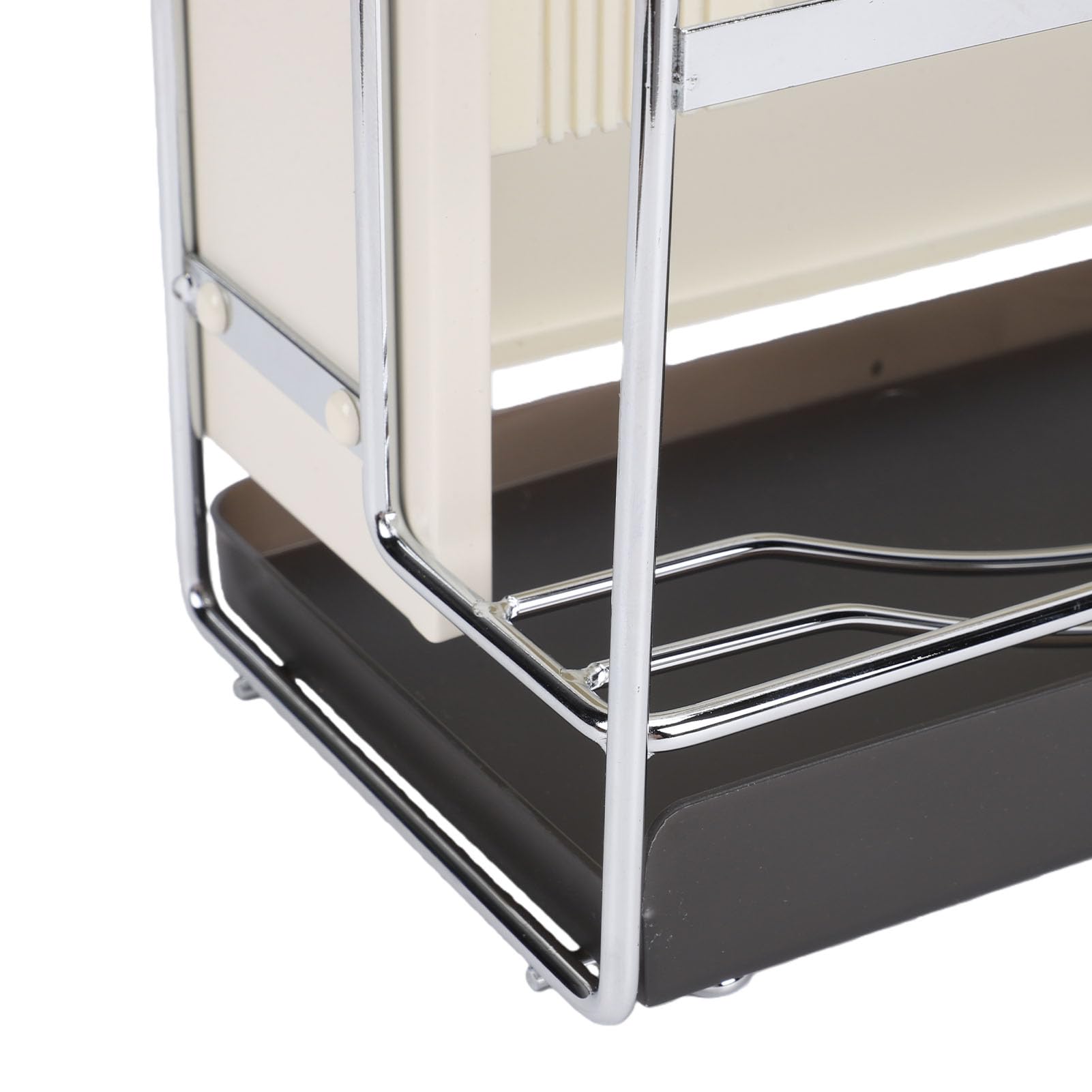 SUNGOOYUE Organisateur de Planche à Découper, Supports de Couvercle de Casserole, Support de Couvercle de Casserole, Support de Rangement pour Armoire Sous l'évier, Outil de Séchage et de de