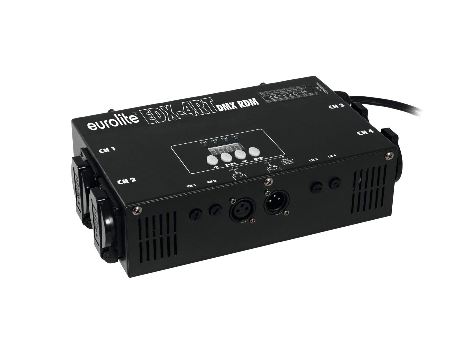 EUROLITE EDX-4RT DMX RDM Truss Dimmerpack | 4-Kanal-DMX-Dimmerpack