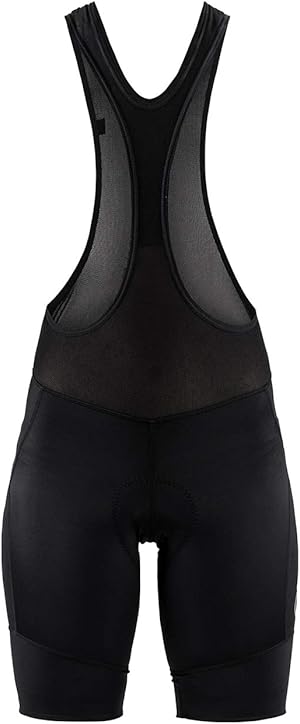 Damen Radshorts  Bib. Elastisches, angenehm weiches und strapazierfähiges  Kompressionsgewebe
