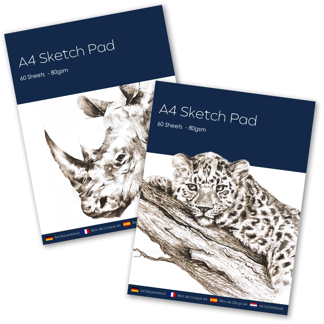 G4GADGET A4 Sketchbook For Kids With 80 White Premium - View #11