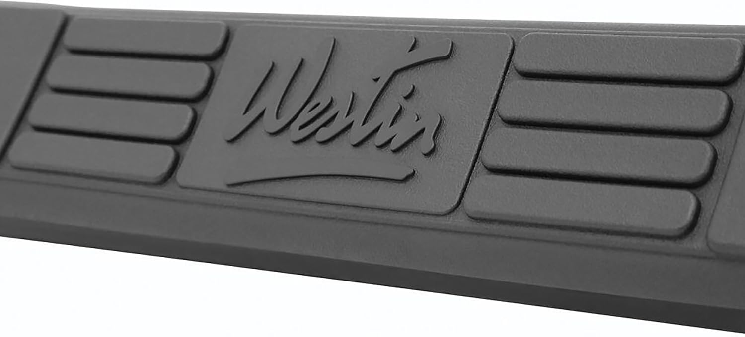 Westin 25-0505 Signature 3 Round Nerf Bars fits 1992-1994 Blazer Full Size 2Door 1988-1998 C/K Standard Cab 1995-1999 Tahoe 2Door 1992-1999 Yukon 2Door Black Pair