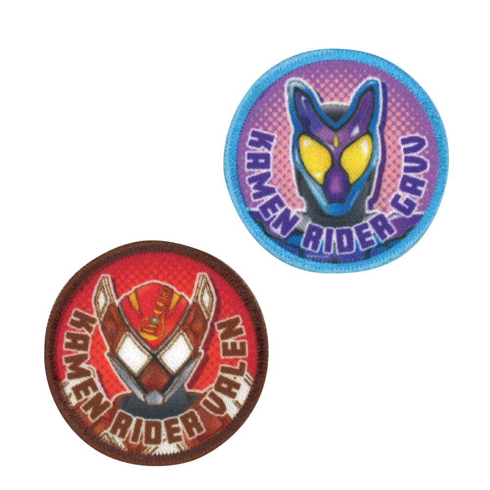 Amazon | 「仮面ライダーガヴ」シール・アイロン両用ワッペン 入園