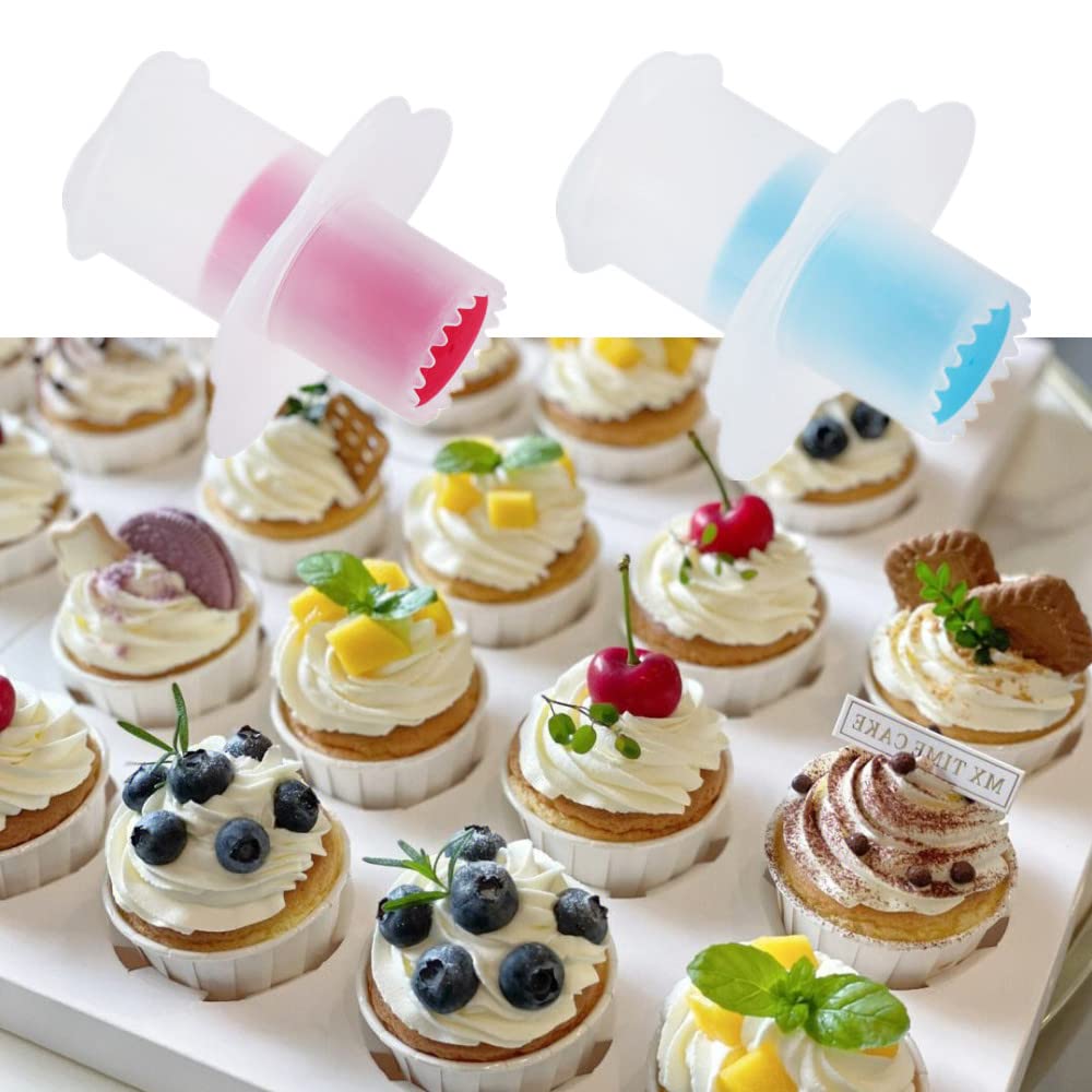 Cupcake-Entkerner-Set, 3-teilig Mit Blume, Stern &a Produktbild-Vorschau 4
