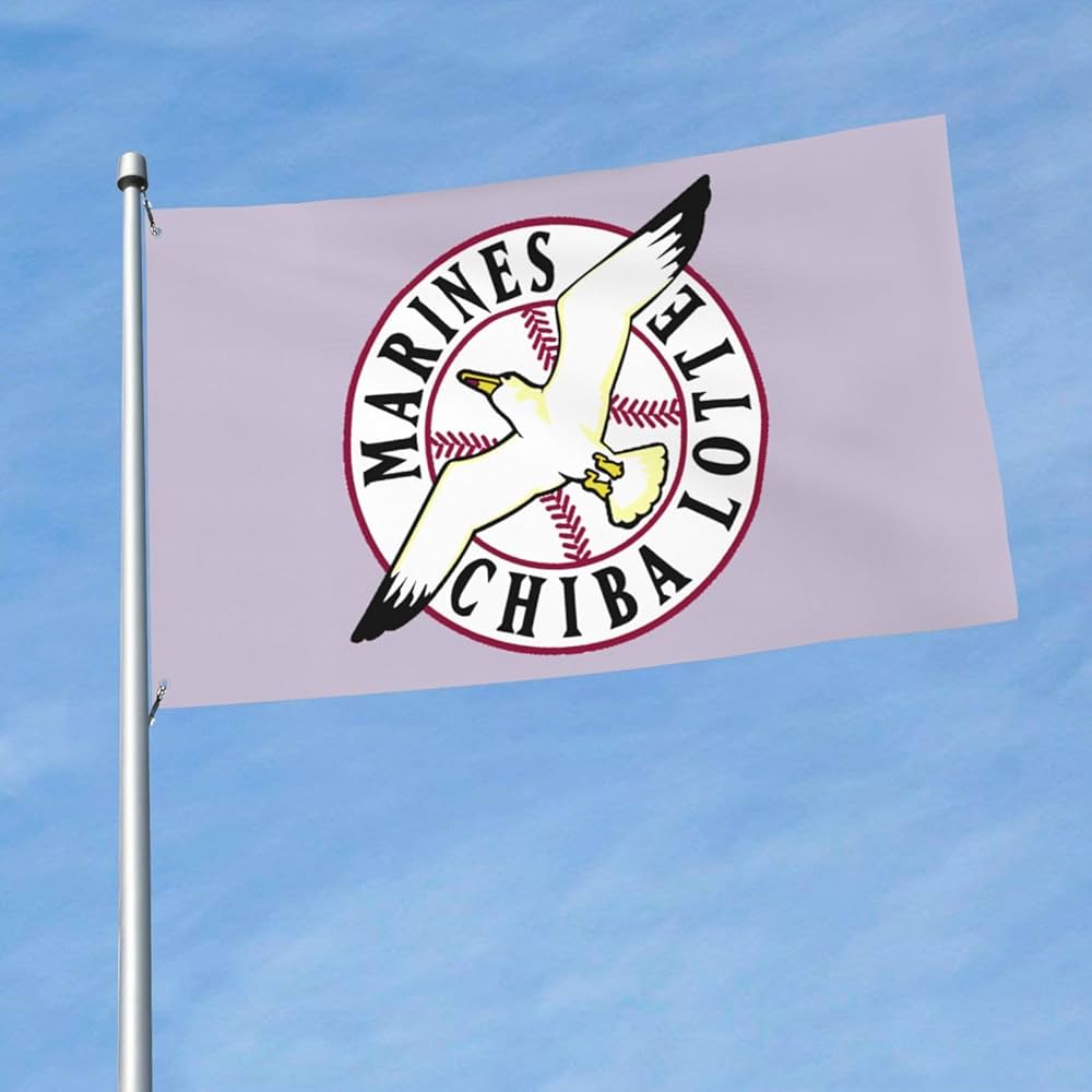 非売品】【特大サイズ】千葉ロッテマリーンズ 球団旗デザイン