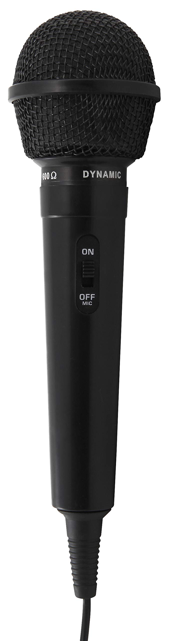HOLLYWOOD the Starsound Dynamisches Mikrofon DM-202 | Klinke, 600 Ohm, 70–12.000 Hz | Inkl. Adapter, ideal für Gesang und Sprachanwendungen