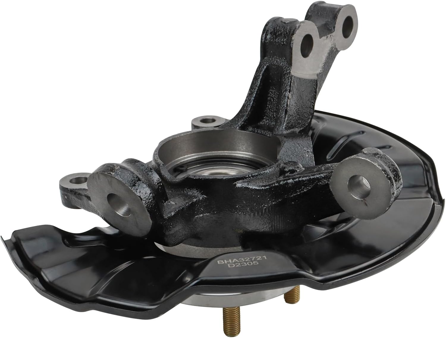 TRQ Front Right Steering Knuckle Assembly Compatible with 2014-2018 Toyota Corolla