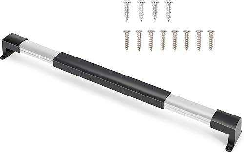 Miniatura 7 de TONDA Manija de puerta de pantalla para caravana, barra de agarre para remolque de viaje, autocaravana, ajustable de 21-58 pulgadas a 28-58 pulgadas